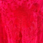 manton vintage rojo