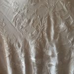 mantón vintage marfil